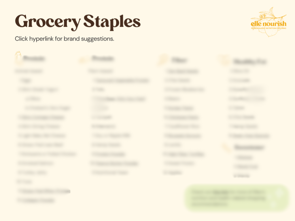All About Balance Meal Guidance & Recipes
