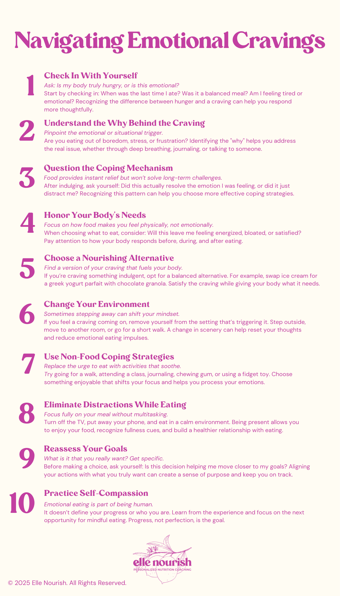 Navigating Emotional Cravings Guide