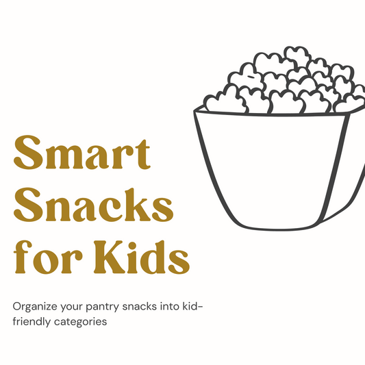 Smart Snacks for Kids: Pantry Organization Chart